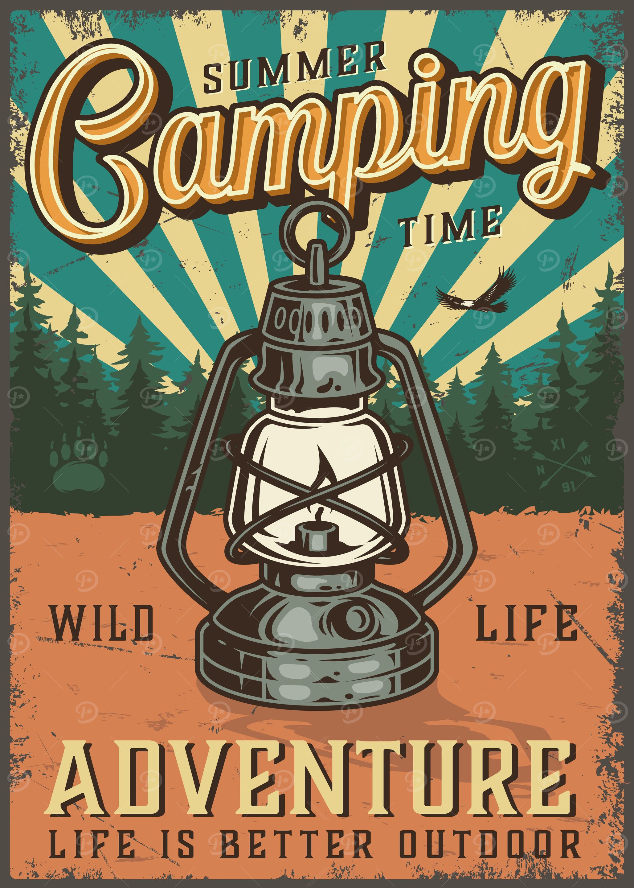 Vintage Caping Adventure