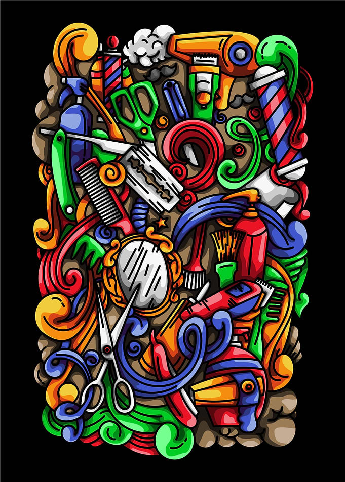 Doodle Barbershop