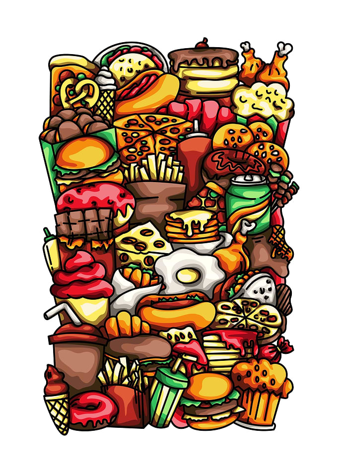 Doodle Food