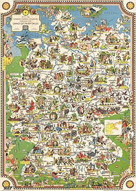 German Fairytales Map