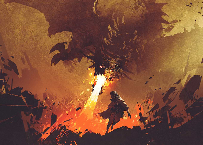 the fire dragon