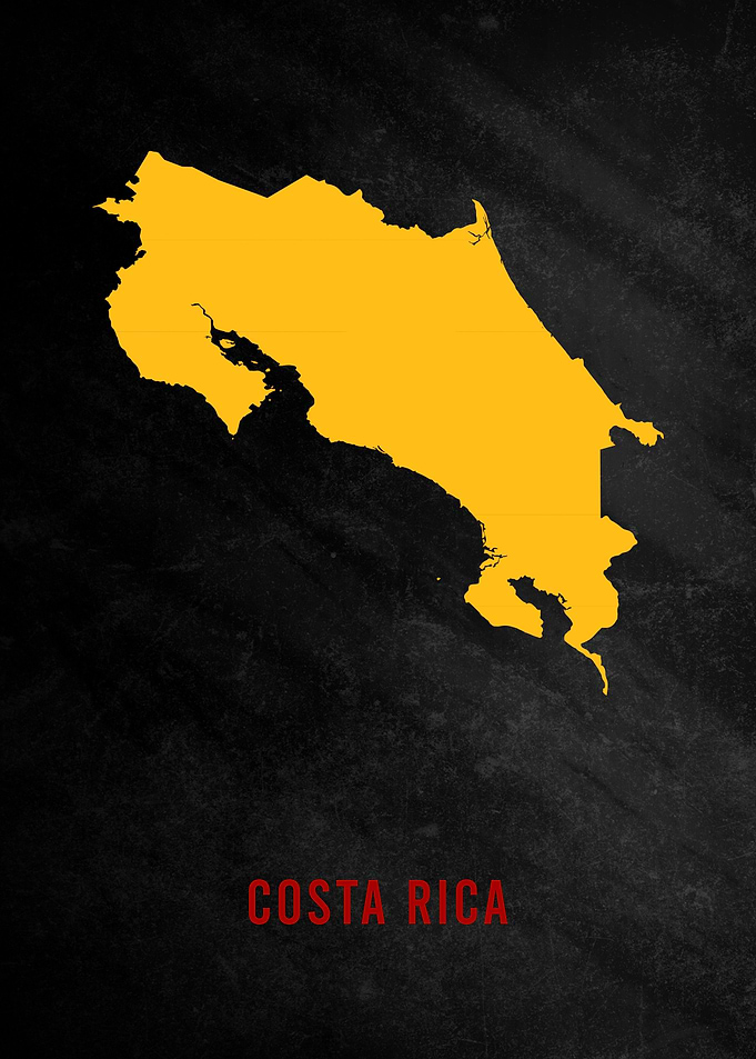 Costa Rica Map