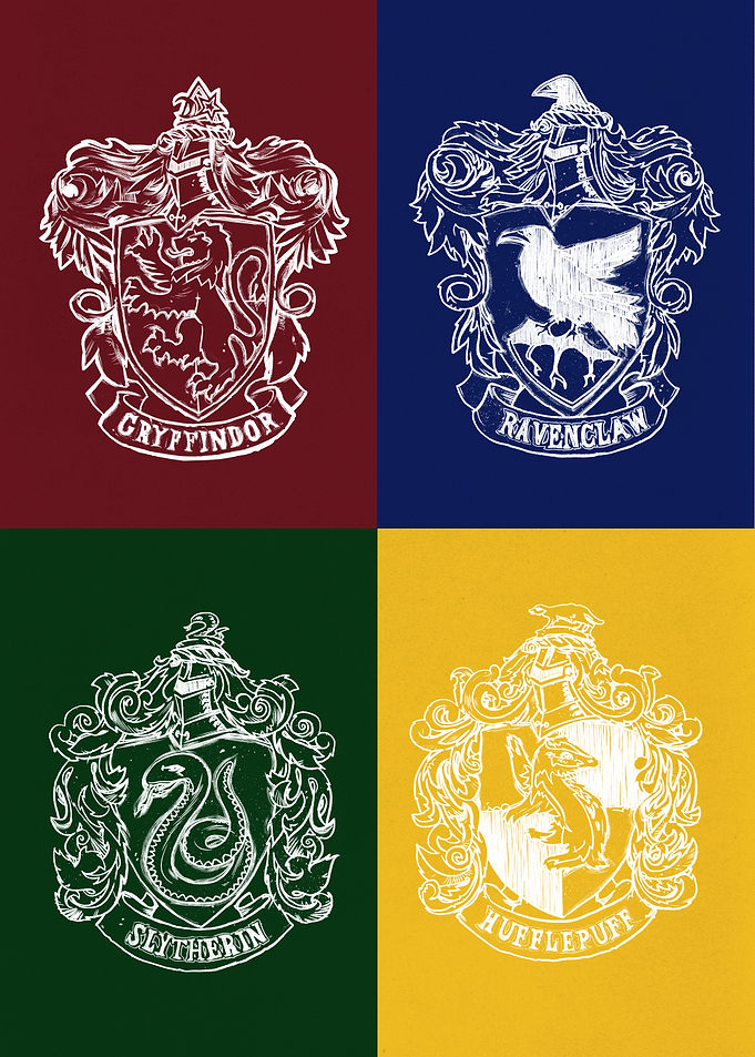 Hogwarts Houses Crests