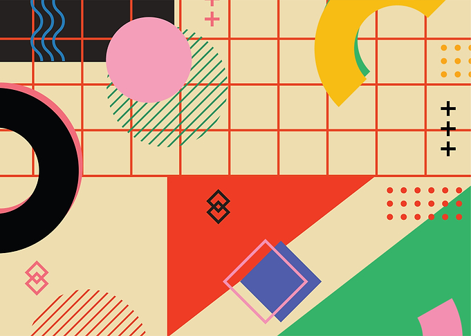 Retro Abstract Memphis