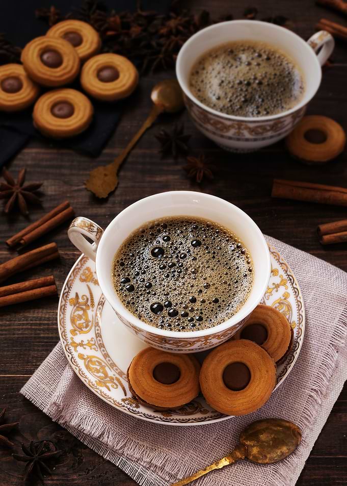 Coffee and Jam Tarts