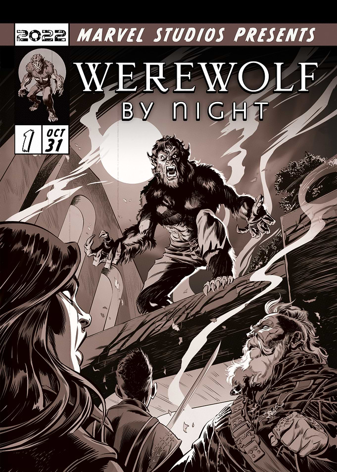 Werewolf comic book cover