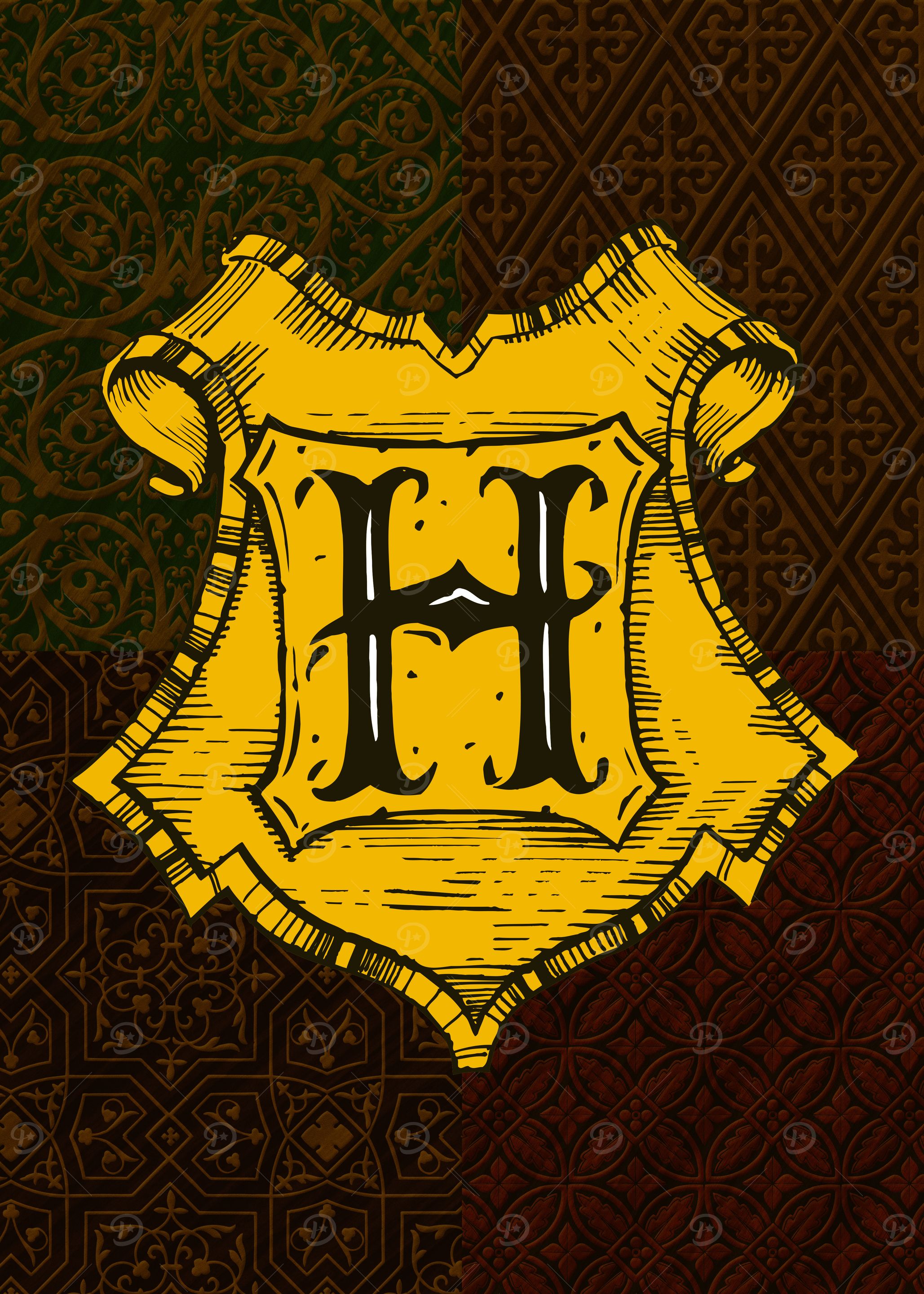 Hogwarts Simple Crest