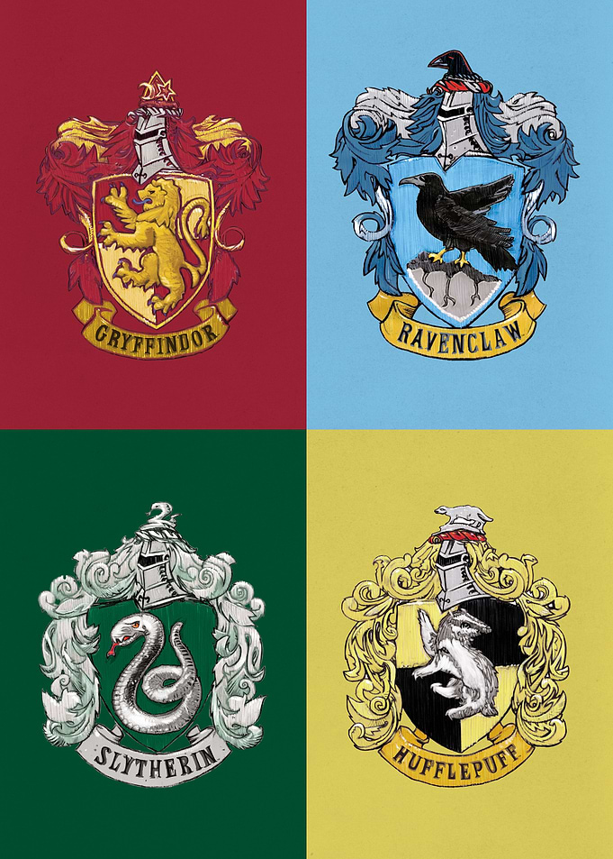 Hogwarts Houses Insignia
