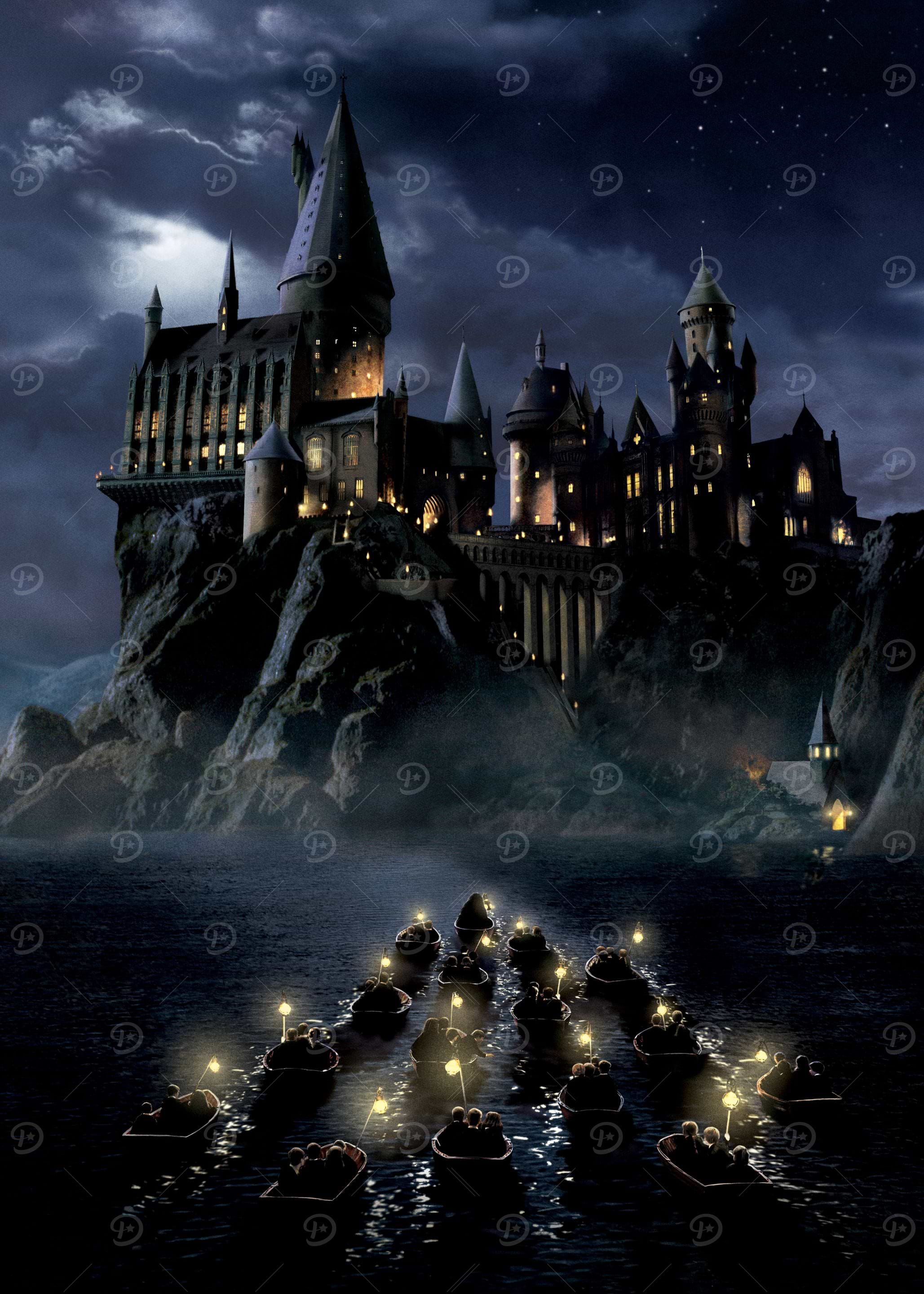 Hogwarts Castle metal poster - Limited Edition | Displate Hogwarts Castle metal poster - Limited Edition | Displate