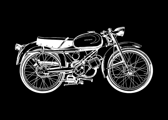 moto guzzi 73cc