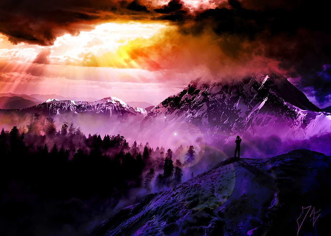 Magic sunrise
