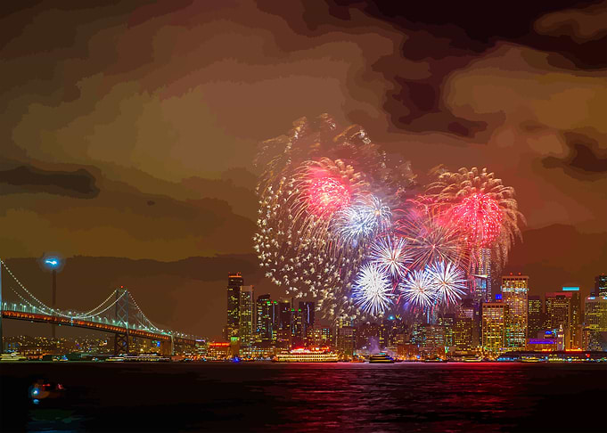 New Year spirit
