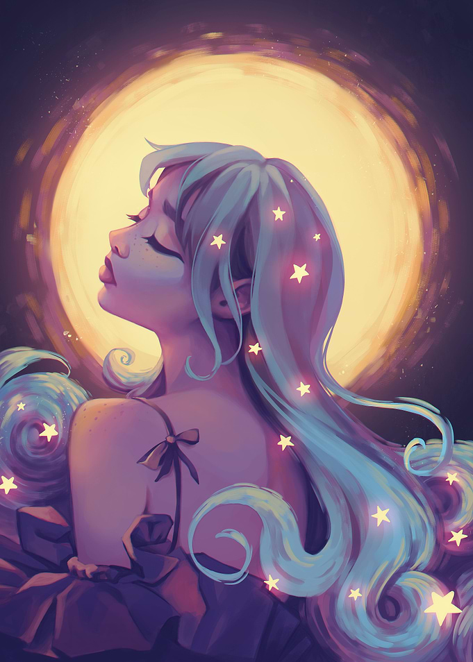 Starry Hair