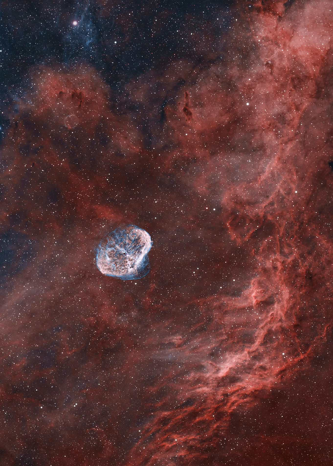 The Crescent Nebula