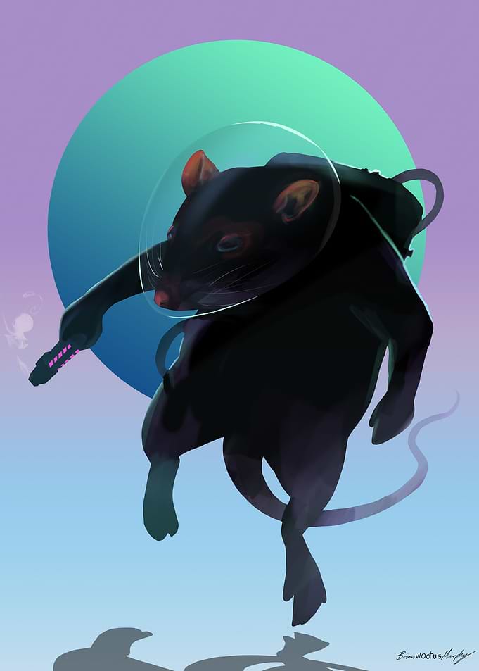 Astronaut Rat