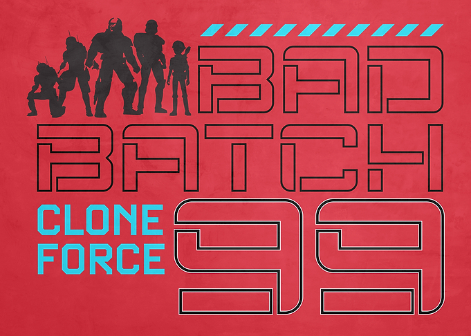 Bad Batch font