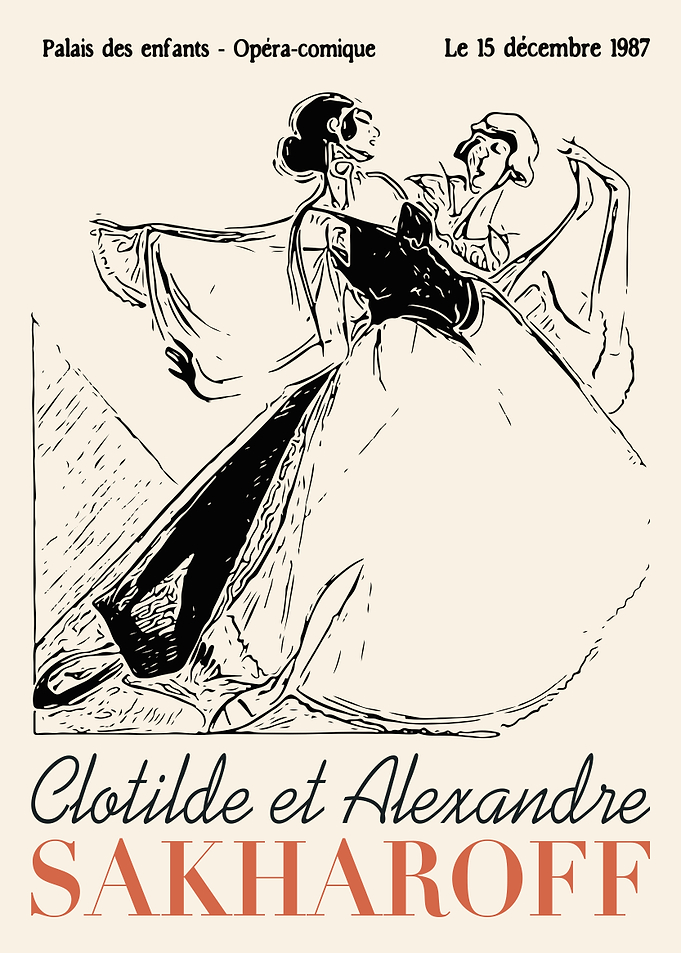 French Ballet Poster