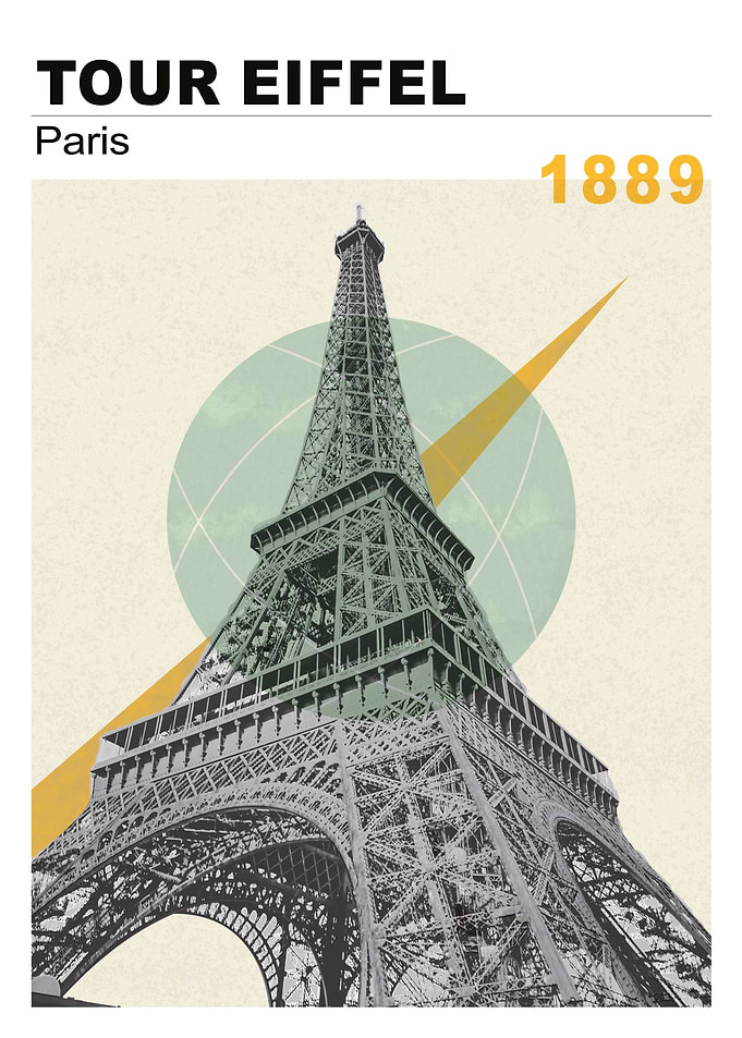 Poster Paris Eiffel Tower