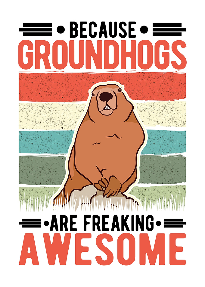 Groundhog Day Marmot Woodc