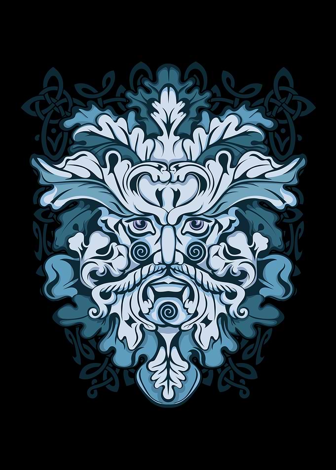 Green Man Celtic Irish
