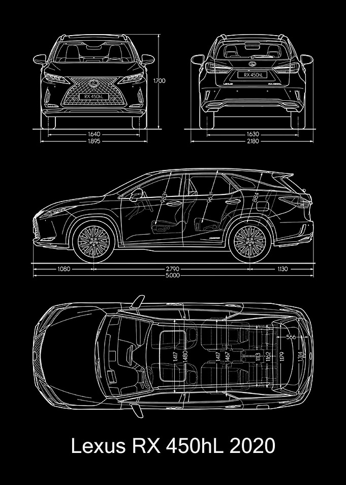 lexus RX 450 hL 2020