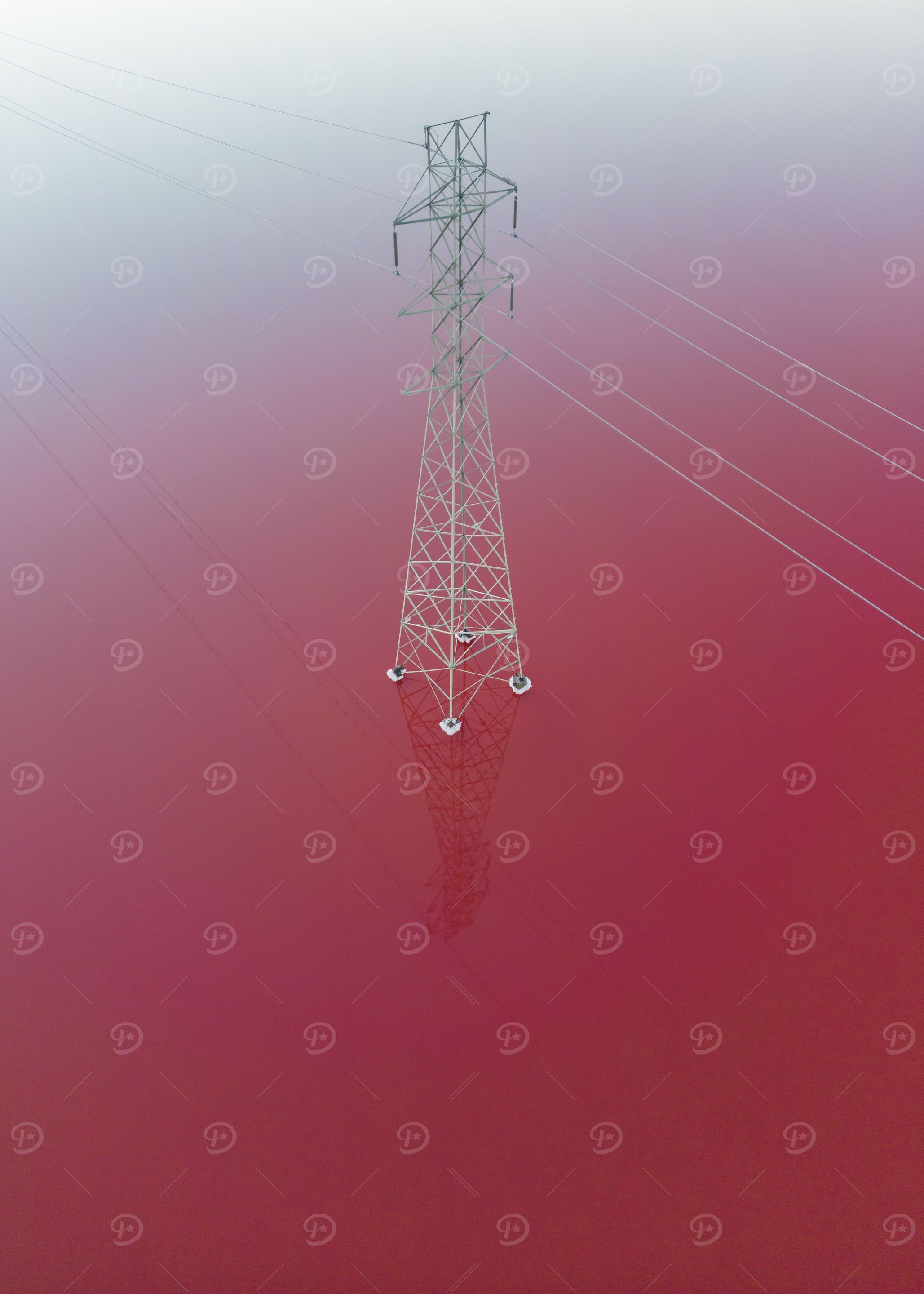 Power lines color surround
