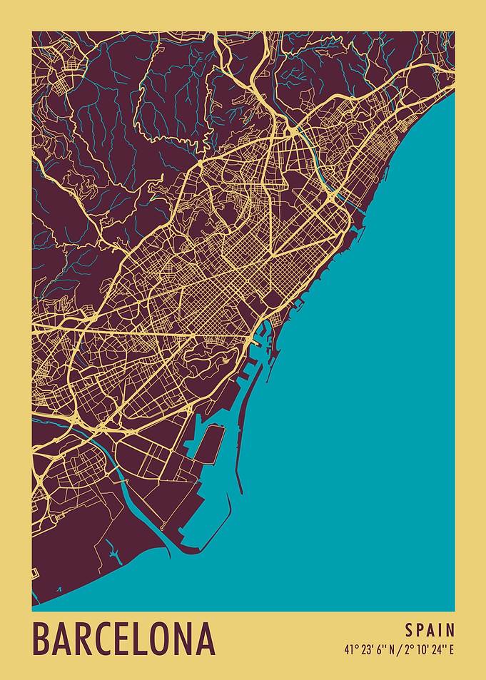 Barcelona Map
