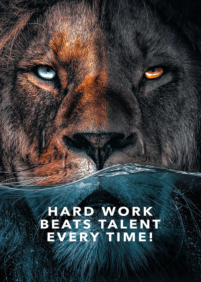 Hard Work Beats Talent
