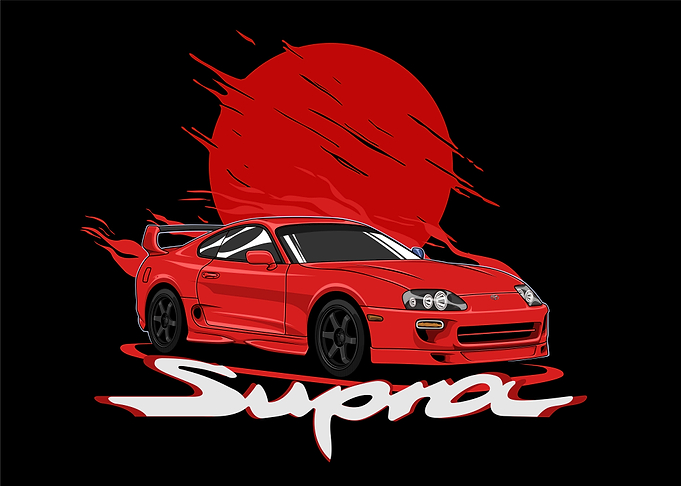 Toyota Supra MK IV Moon 7