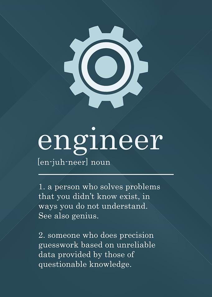 Funny Engineer Definition