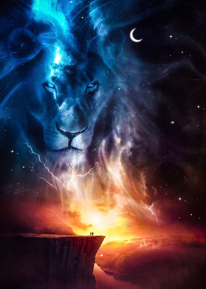 Spirit animal totem lion