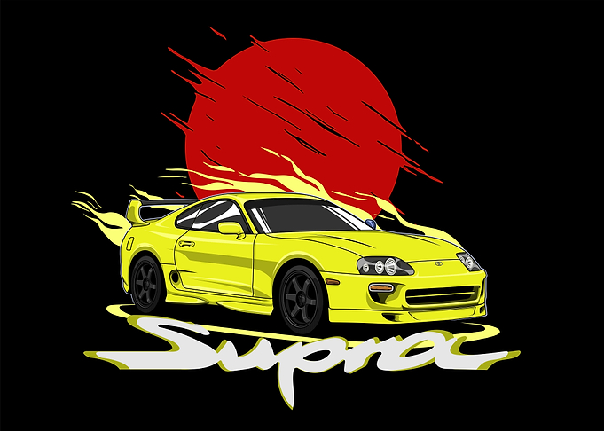 Toyota Supra MK IV Moon 10