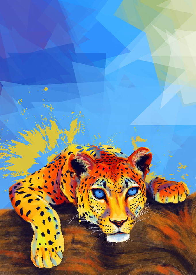 Leopard in a Tree