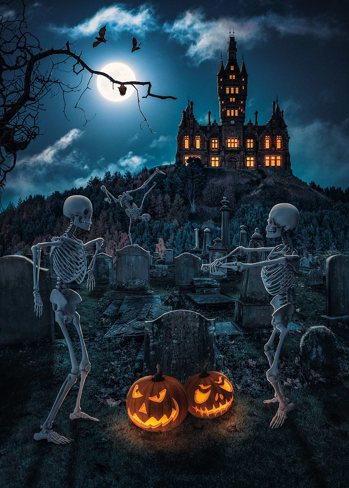 Skeleton Halloween Party