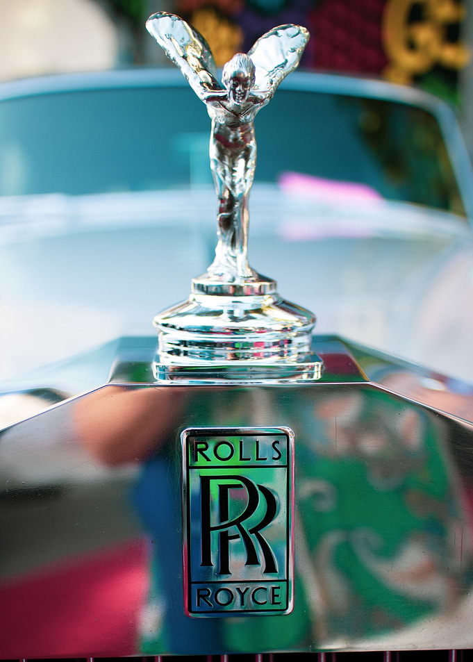 Silver Angel Rolls Royce