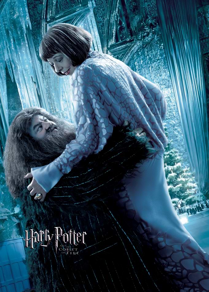 Hagrid and Madame Maxime