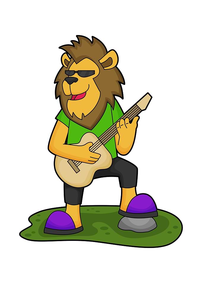 Lion Music Guitar