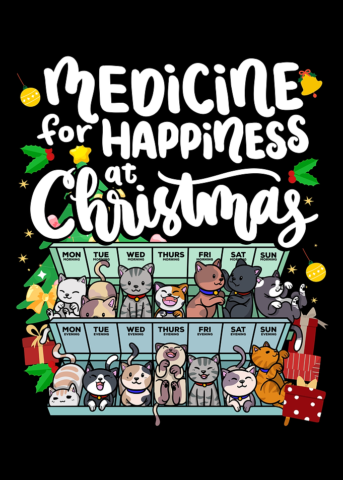 Medicine For Happiness cat