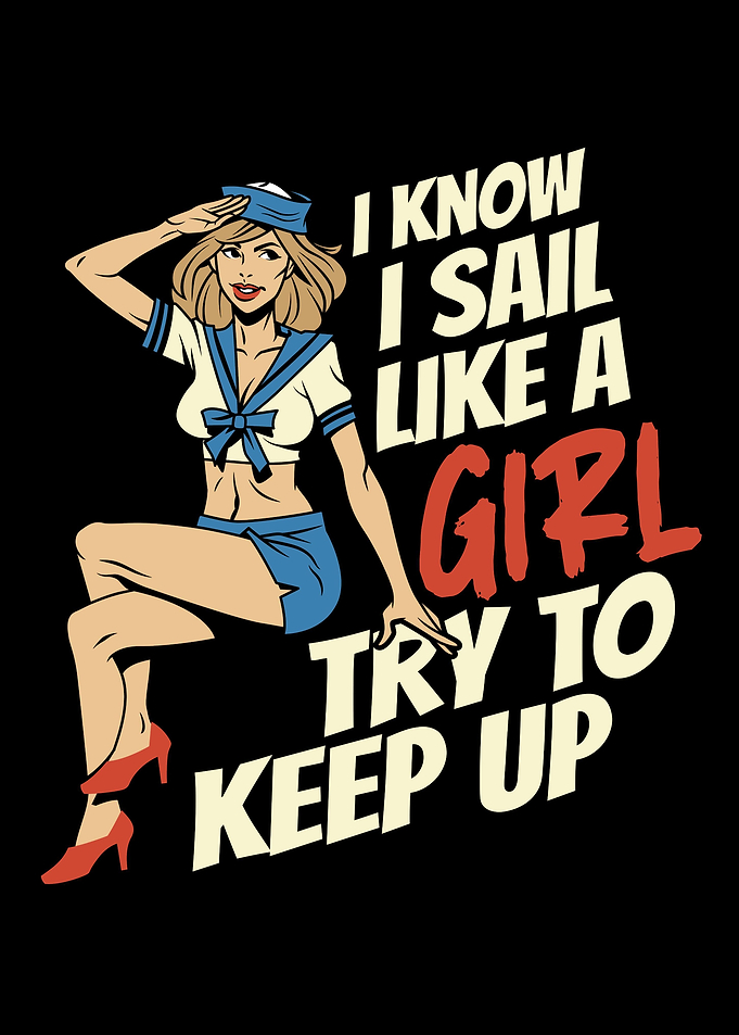 Sailing Sailor Girl