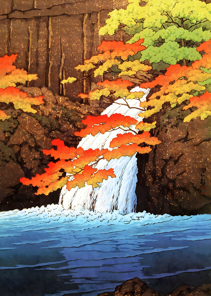 Akame Senjyu Waterfall