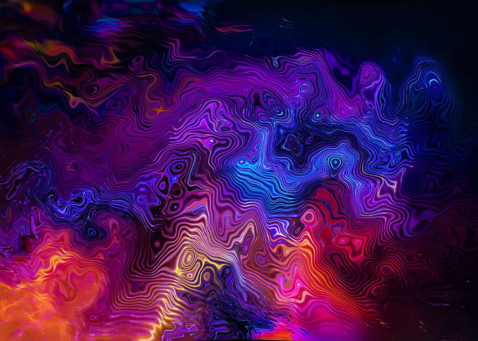 Multi Color Swirl