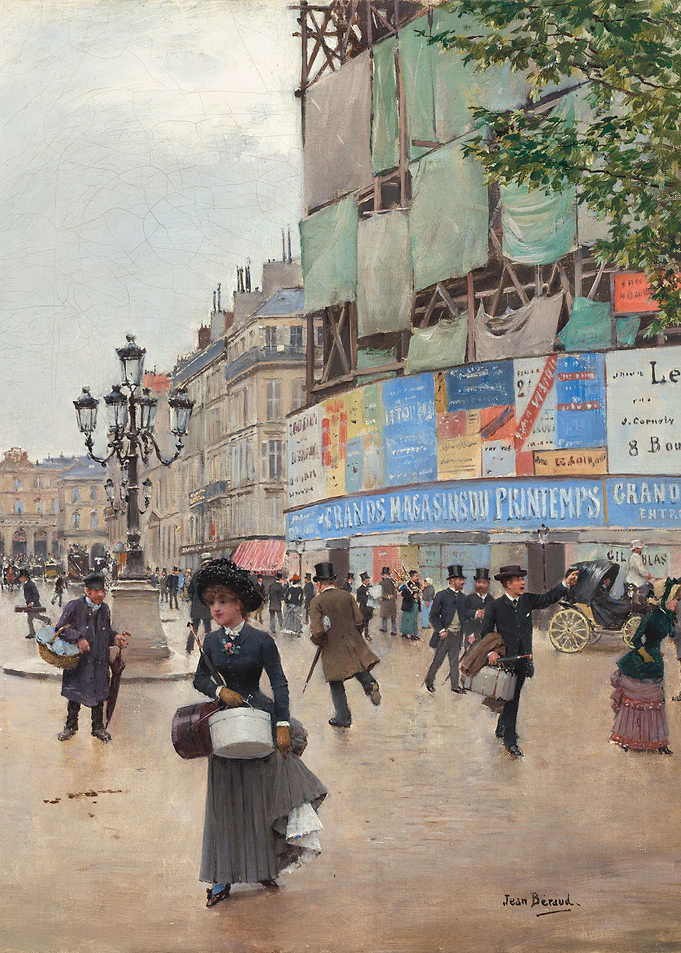 Paris rue du Havre 1882