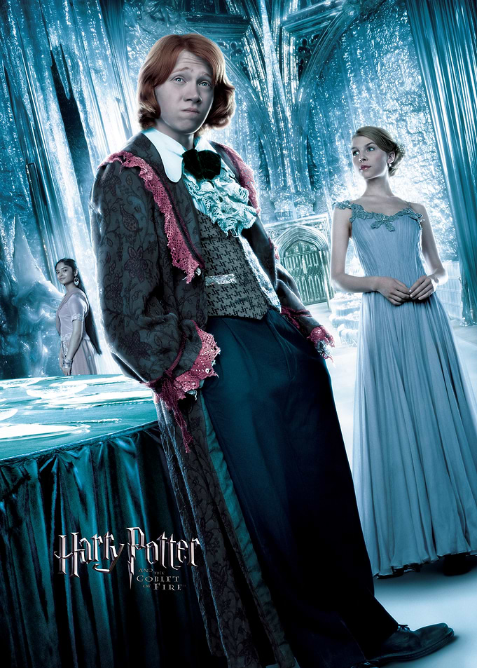 Ron, Fleur and Padma