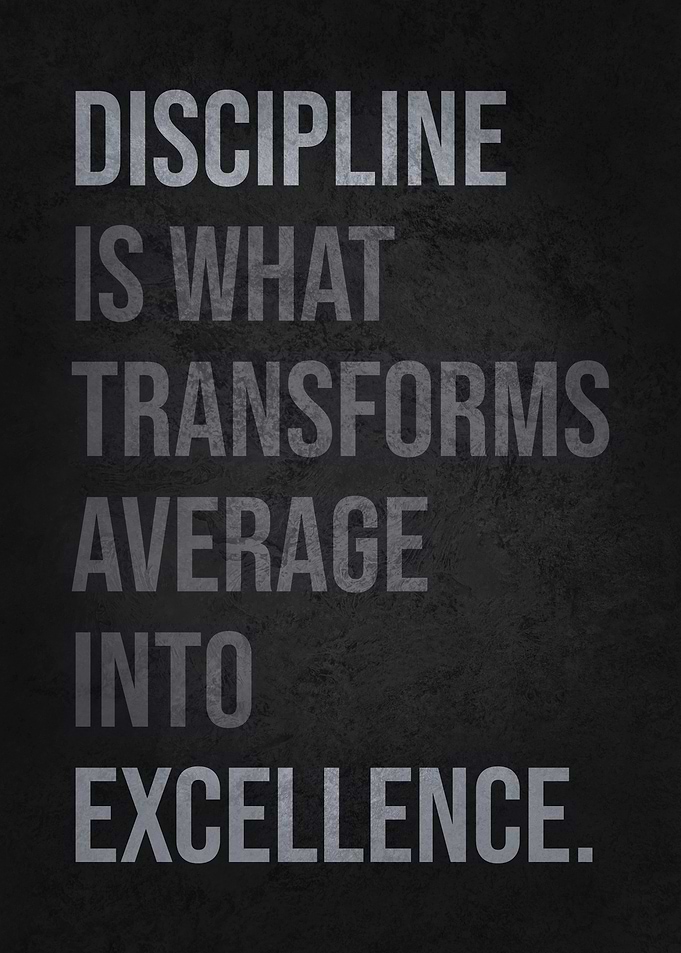 Discipline To Excellence