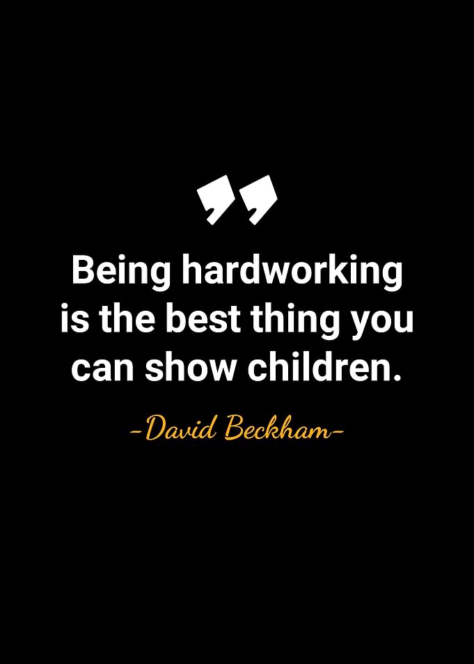 David Beckham quotes