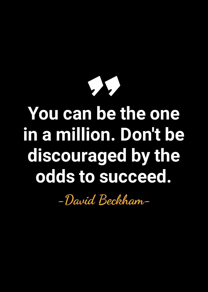 David Beckham quotes