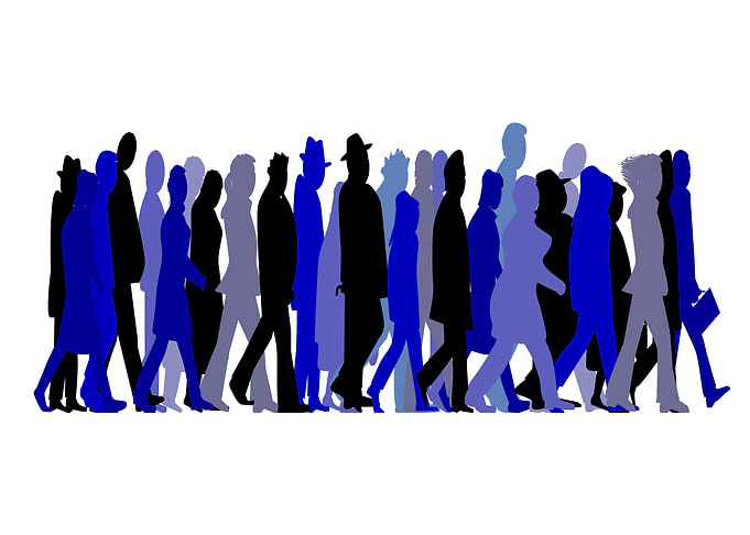Rushing Crowd