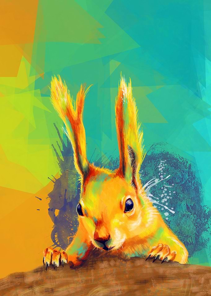 Tassel eared Squirrel