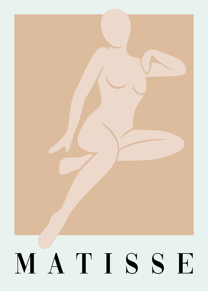 Nude Sitting Girl Matisse