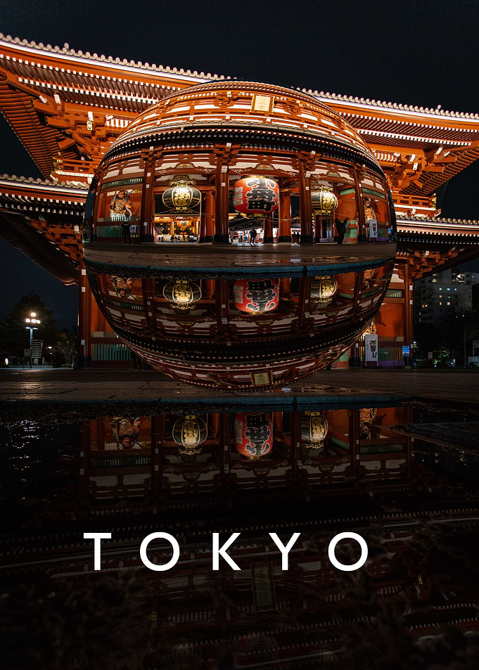 Tokyo Japan Crystal Orb